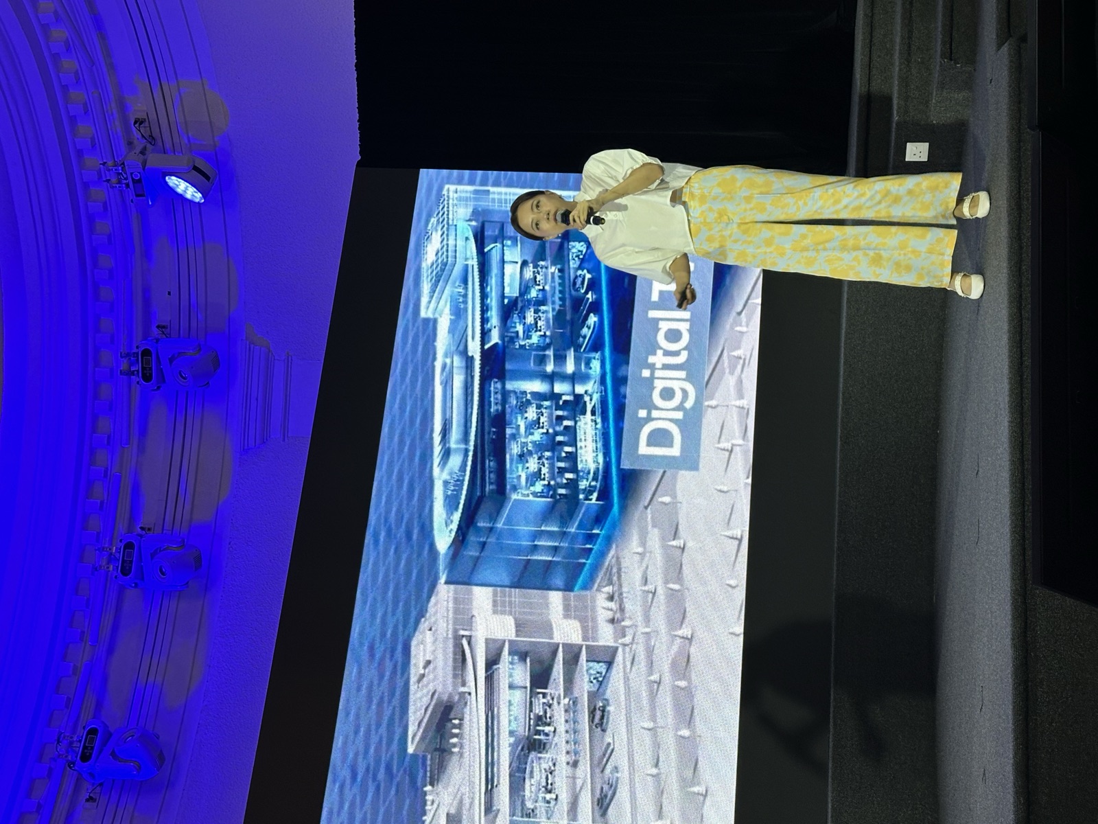 Speaking on digital twins